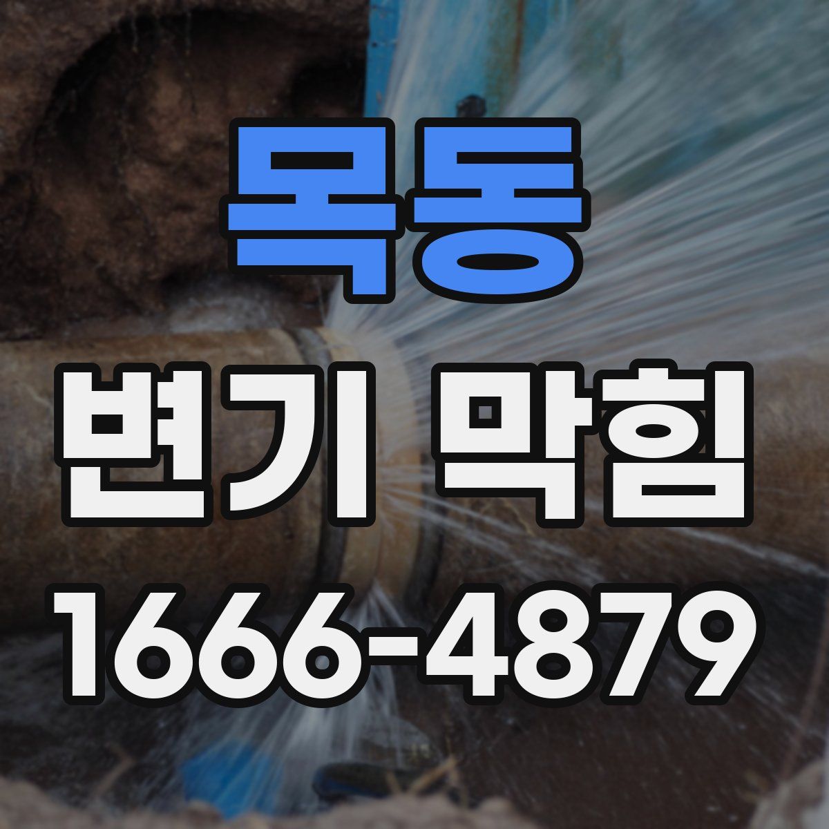 목동 변기 막힘