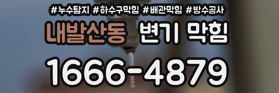 내발산동 변기 막힘