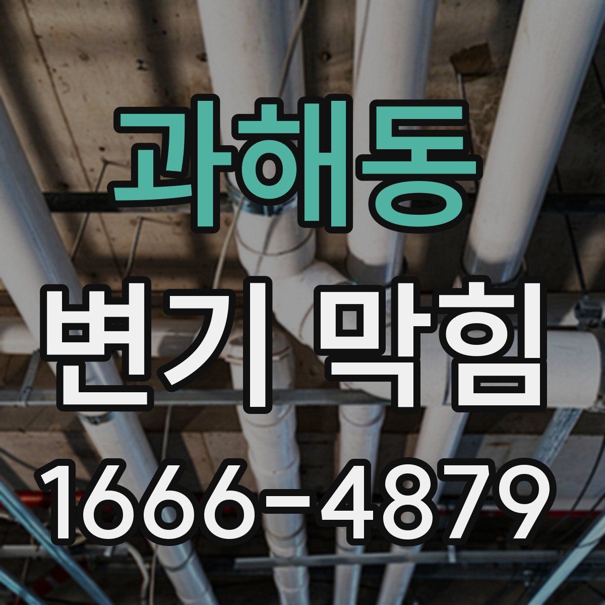 과해동 변기 막힘
