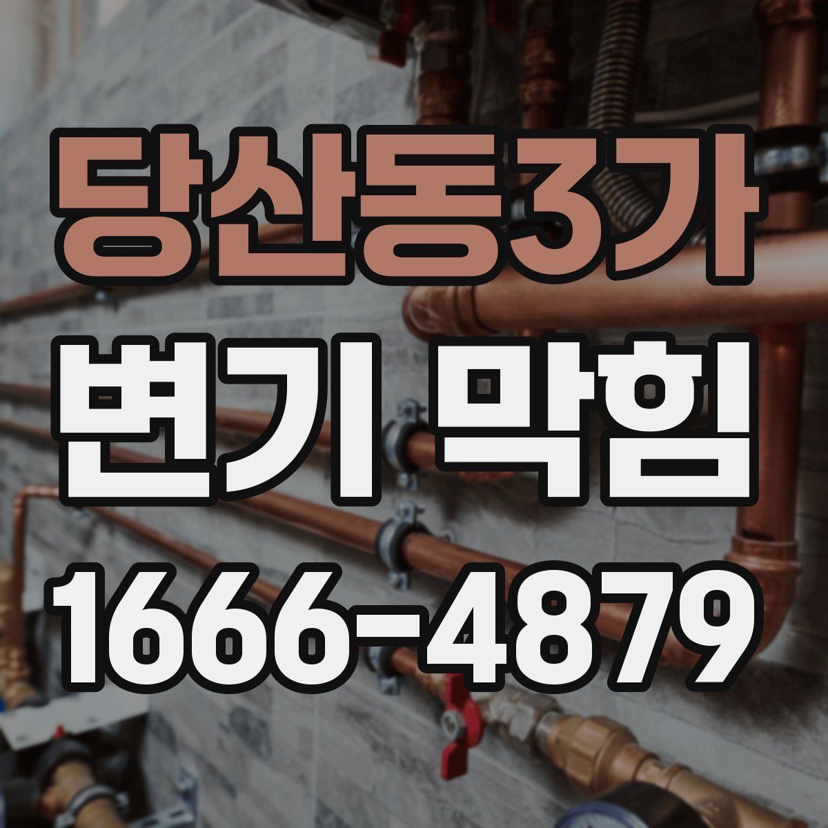 당산동3가 변기 막힘
