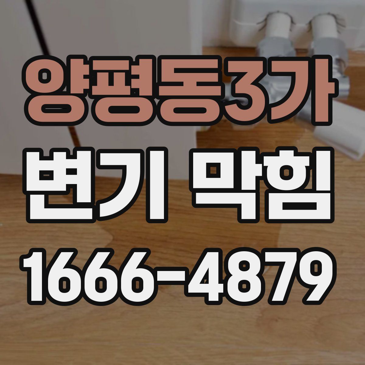 양평동3가 변기 막힘
