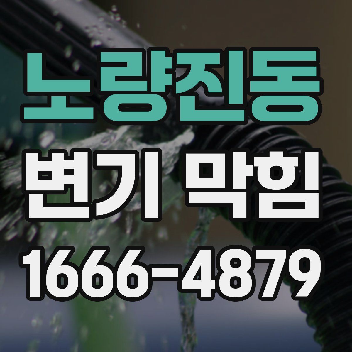 노량진동 변기 막힘