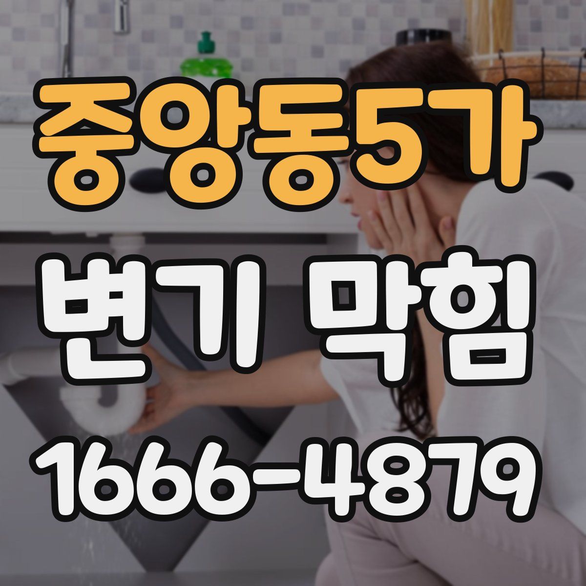 중앙동5가 변기 막힘