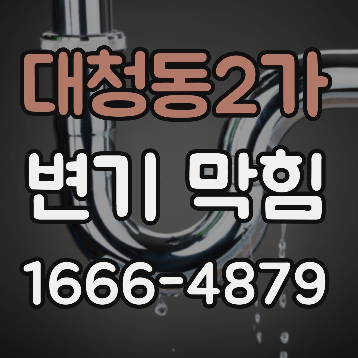 대청동2가 변기 막힘