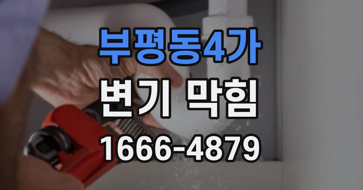 부평동4가 변기 막힘