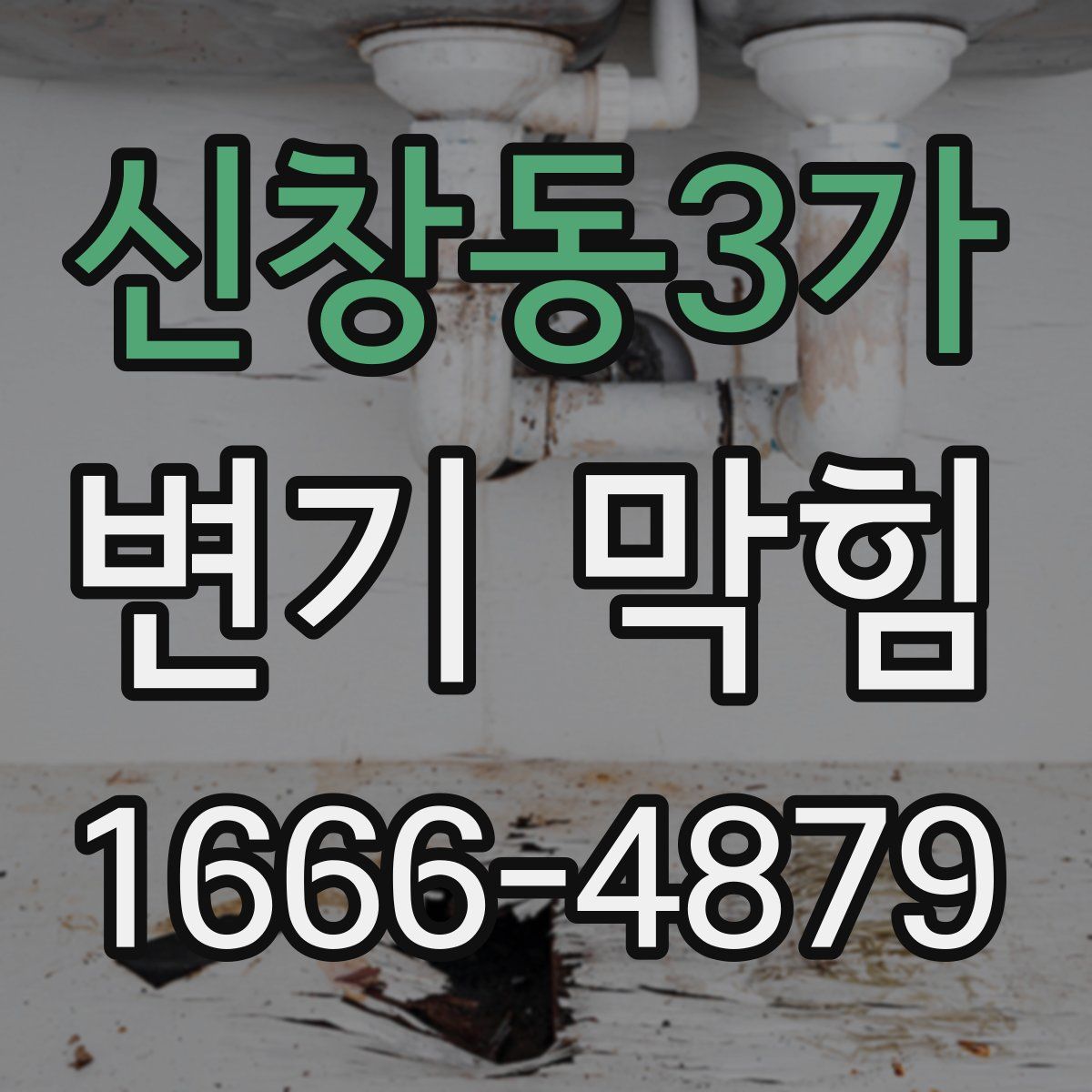 신창동3가 변기 막힘