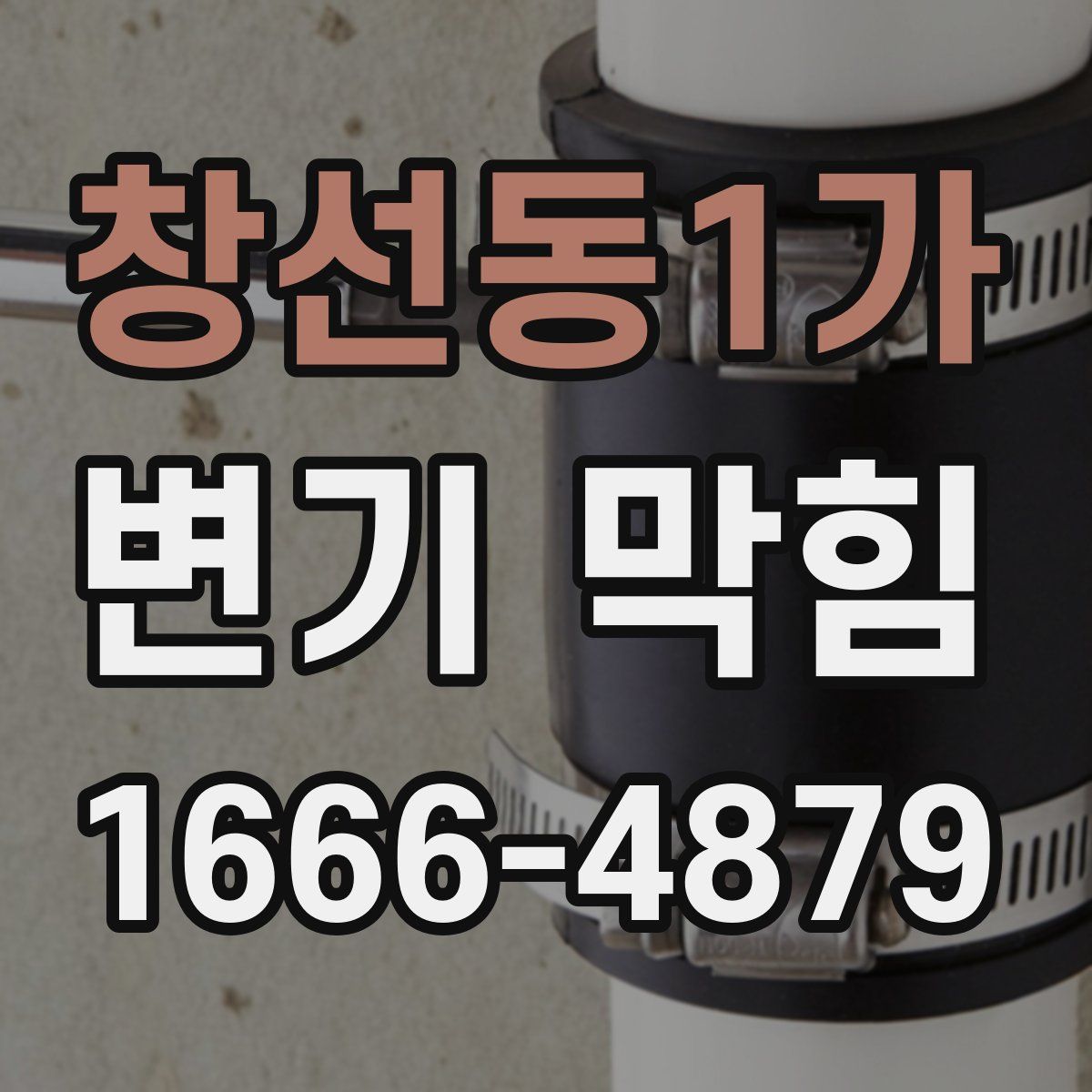 창선동1가 변기 막힘