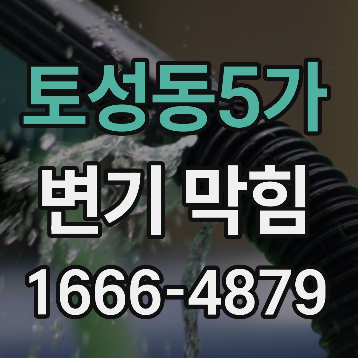 토성동5가 변기 막힘