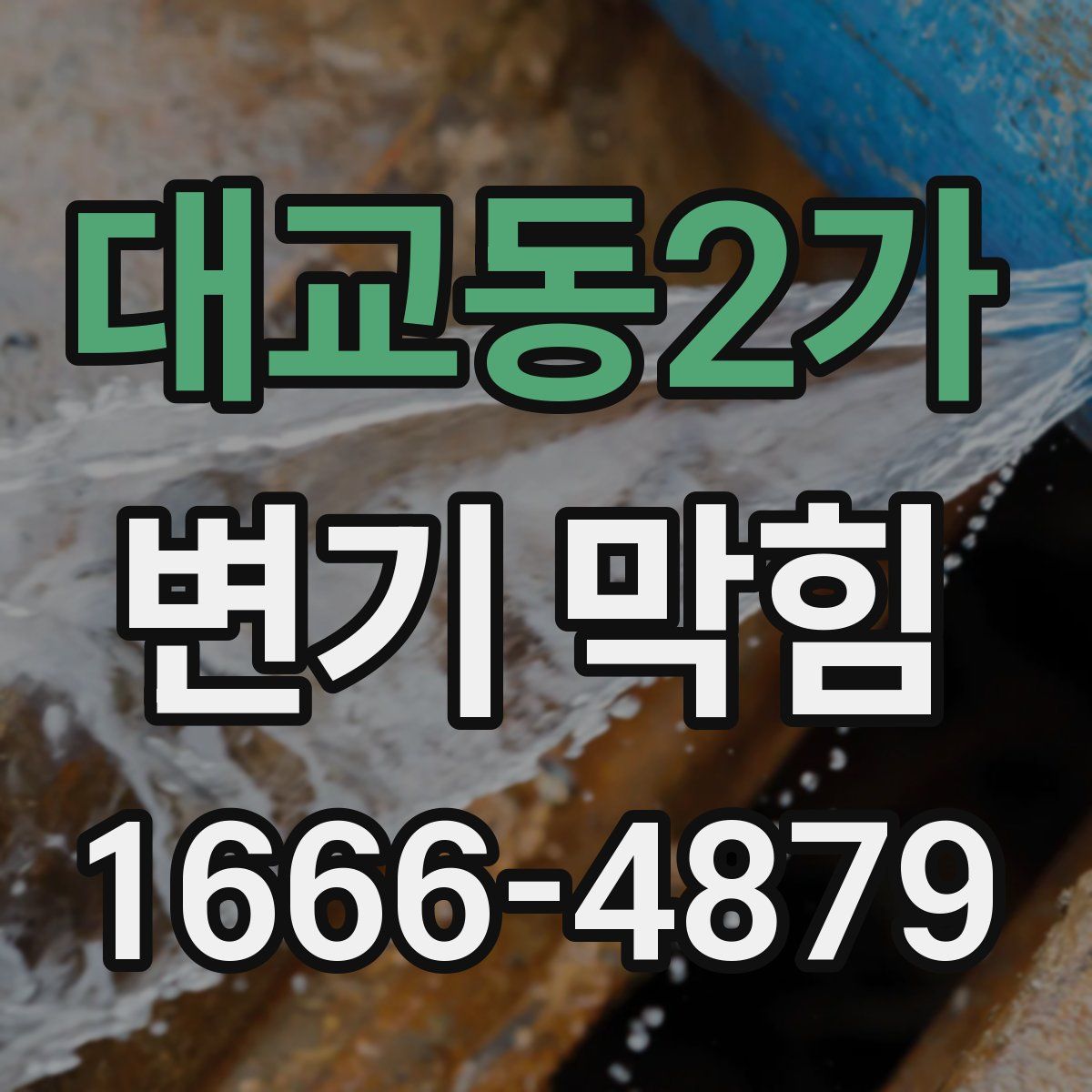 대교동2가 변기 막힘