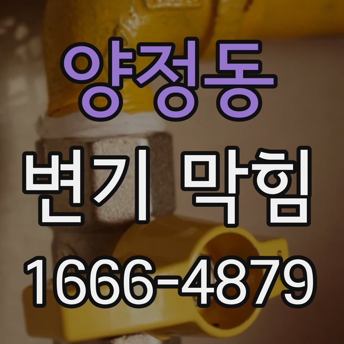 양정동 변기 막힘