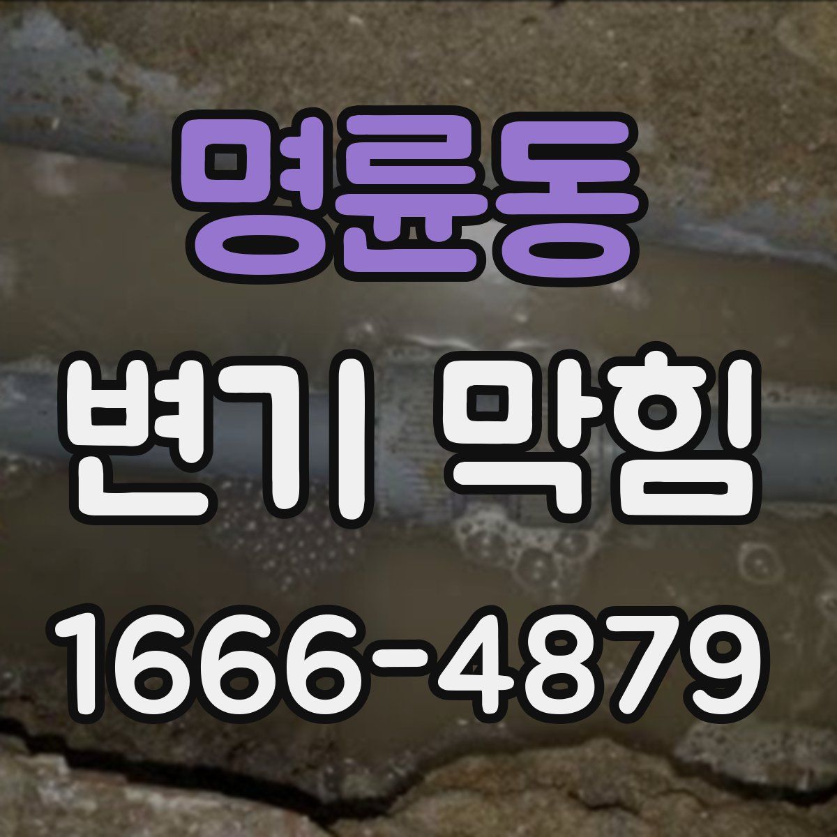 명륜동 변기 막힘