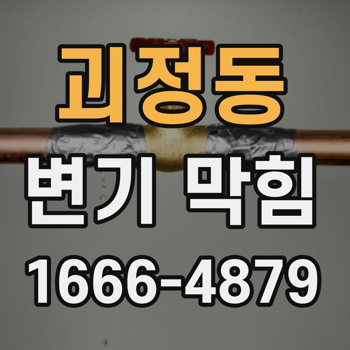 괴정동 변기 막힘
