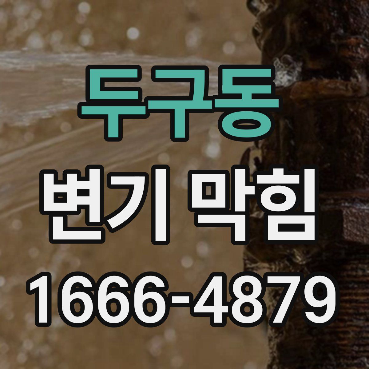 두구동 변기 막힘