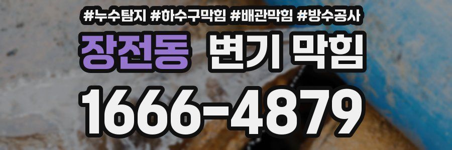 장전동 변기 막힘