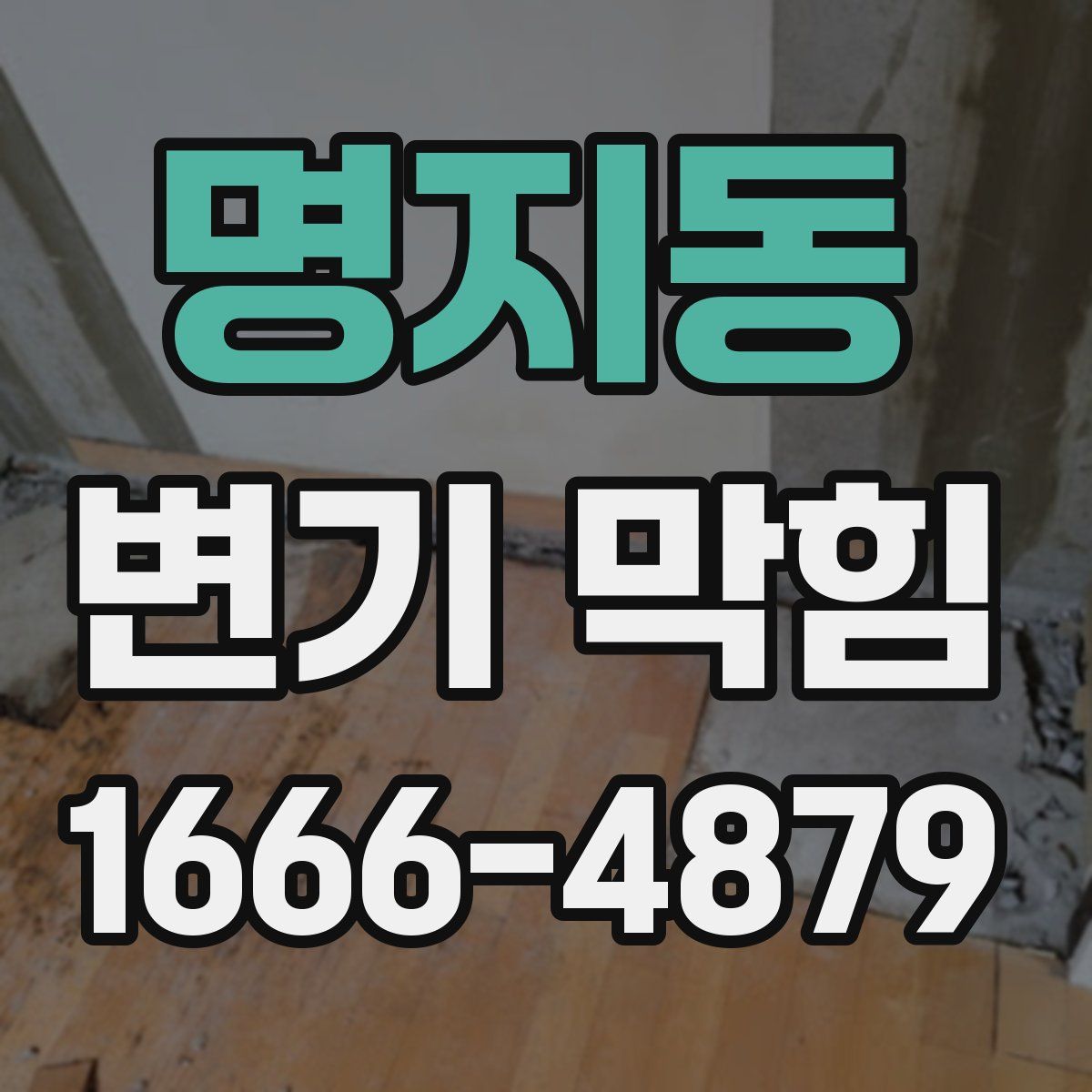 명지동 변기 막힘