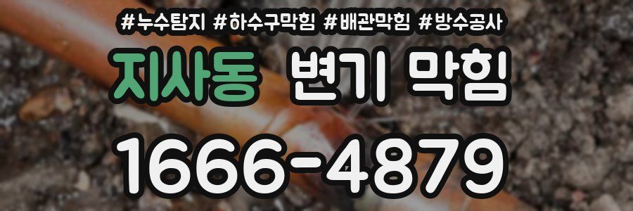지사동 변기 막힘