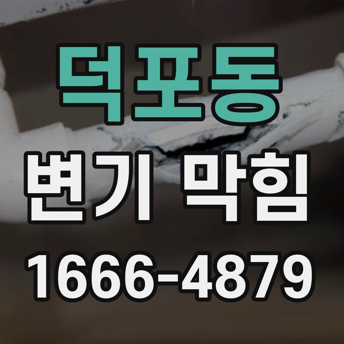 덕포동 변기 막힘