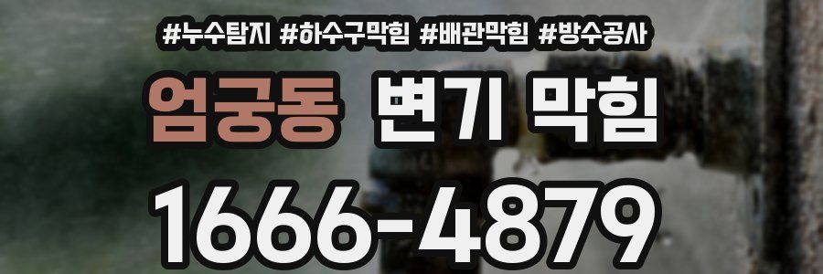 엄궁동 변기 막힘