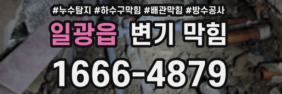 일광읍 변기 막힘