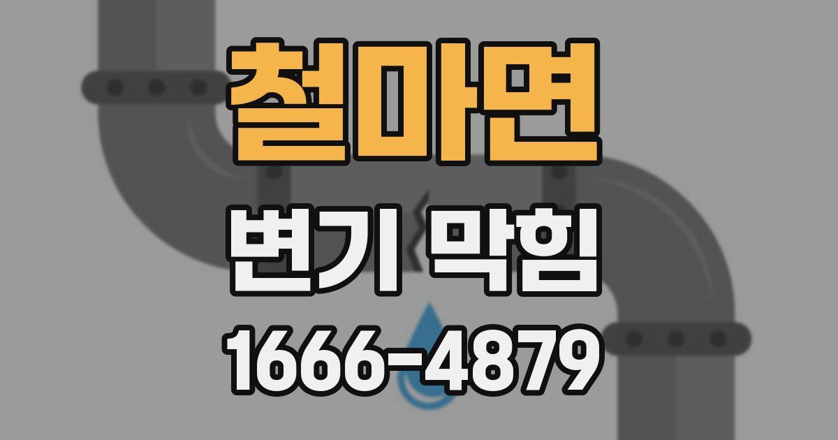 철마면 변기 막힘