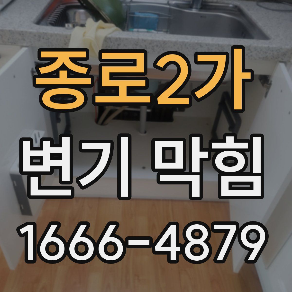 종로2가 변기 막힘