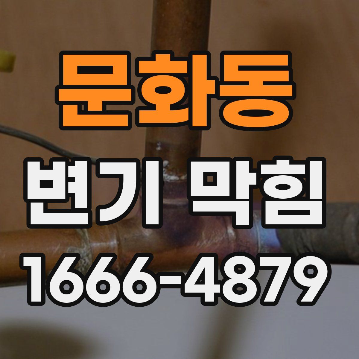 문화동 변기 막힘