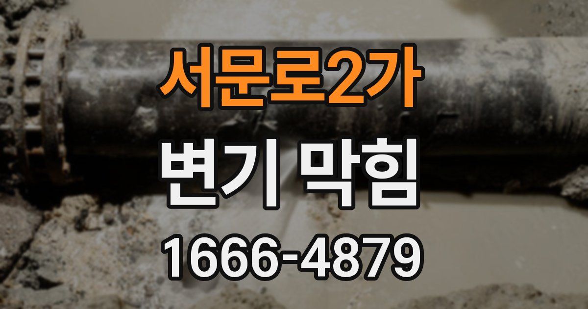 서문로2가 변기 막힘