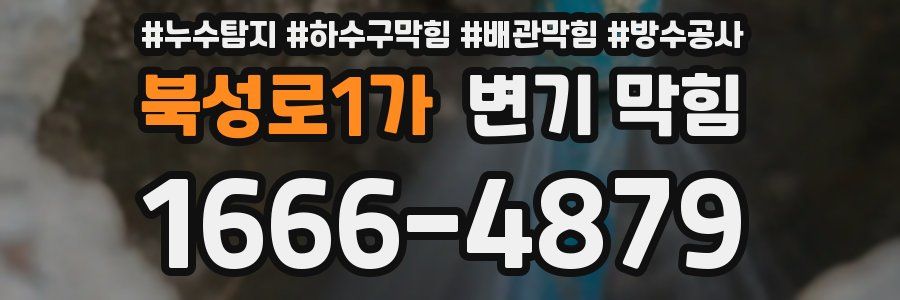 북성로1가 변기 막힘