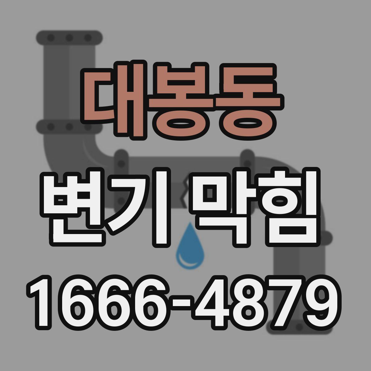 대봉동 변기 막힘