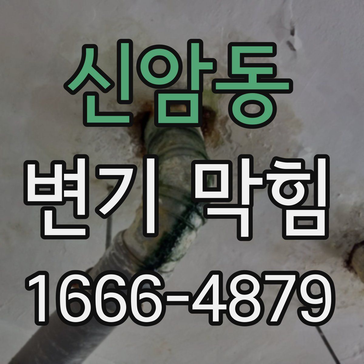 신암동 변기 막힘