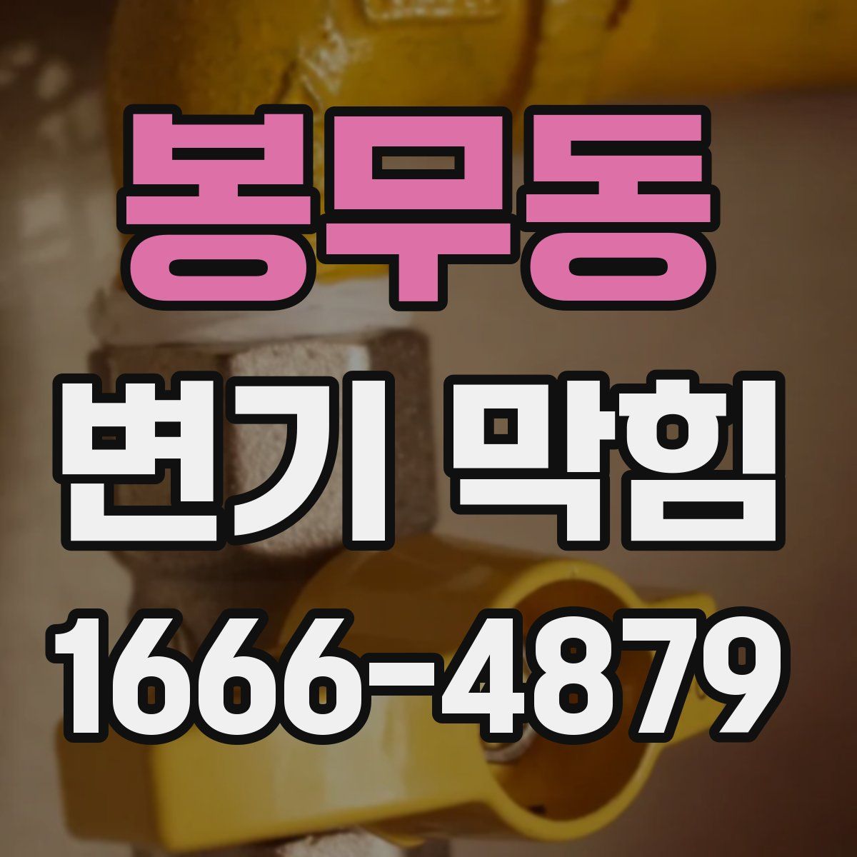 봉무동 변기 막힘
