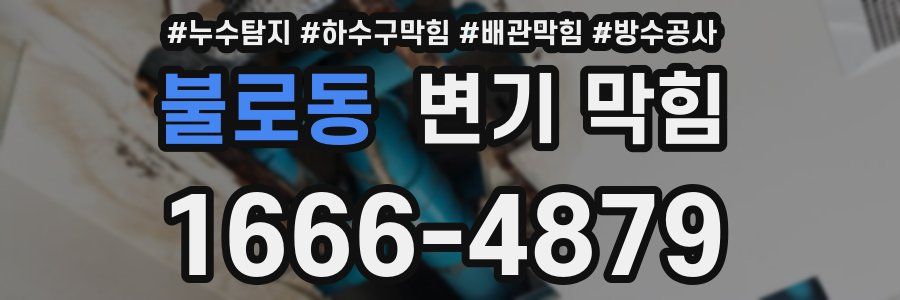 불로동 변기 막힘