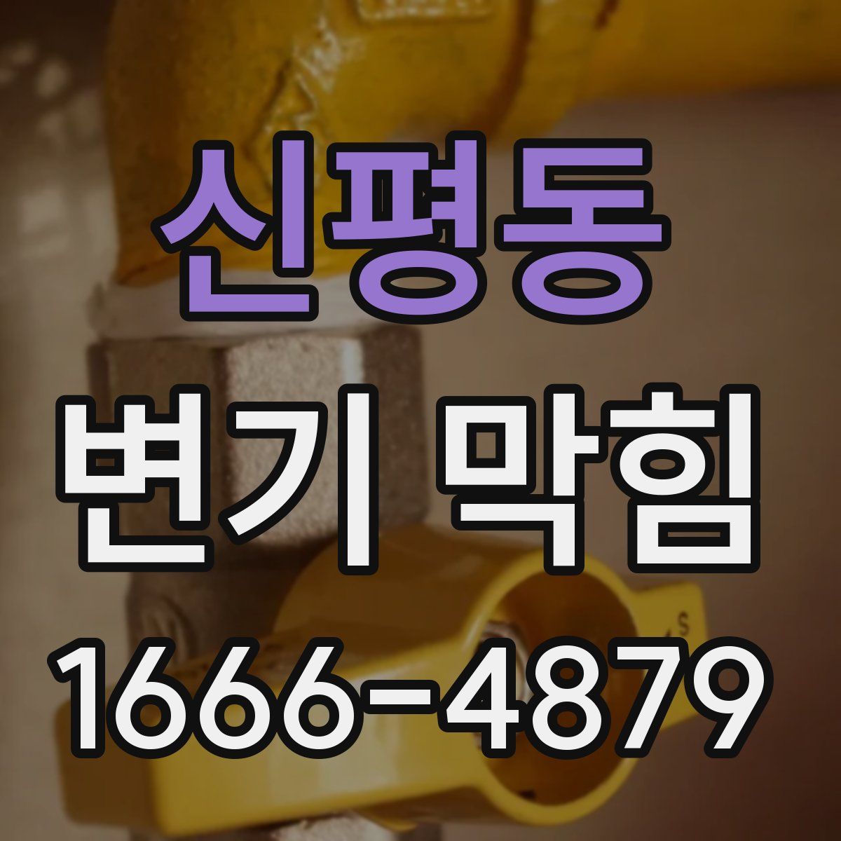 신평동 변기 막힘