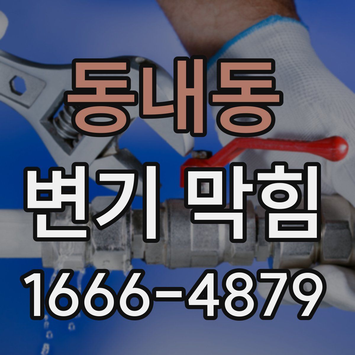 동내동 변기 막힘