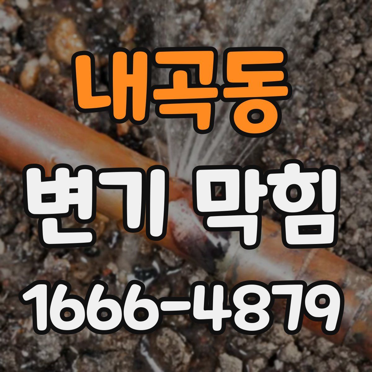 내곡동 변기 막힘
