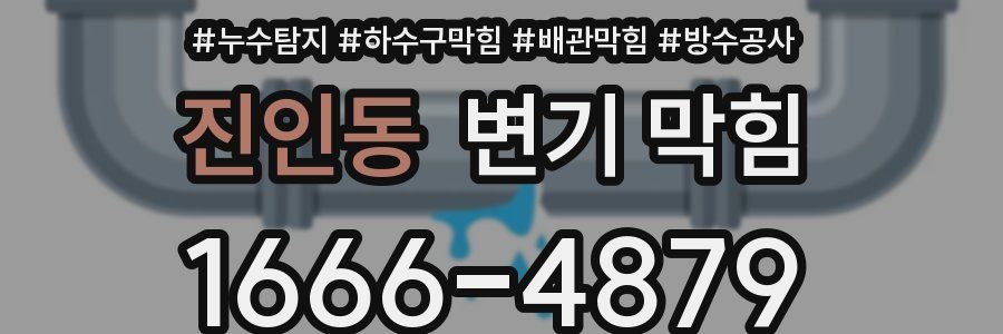 진인동 변기 막힘