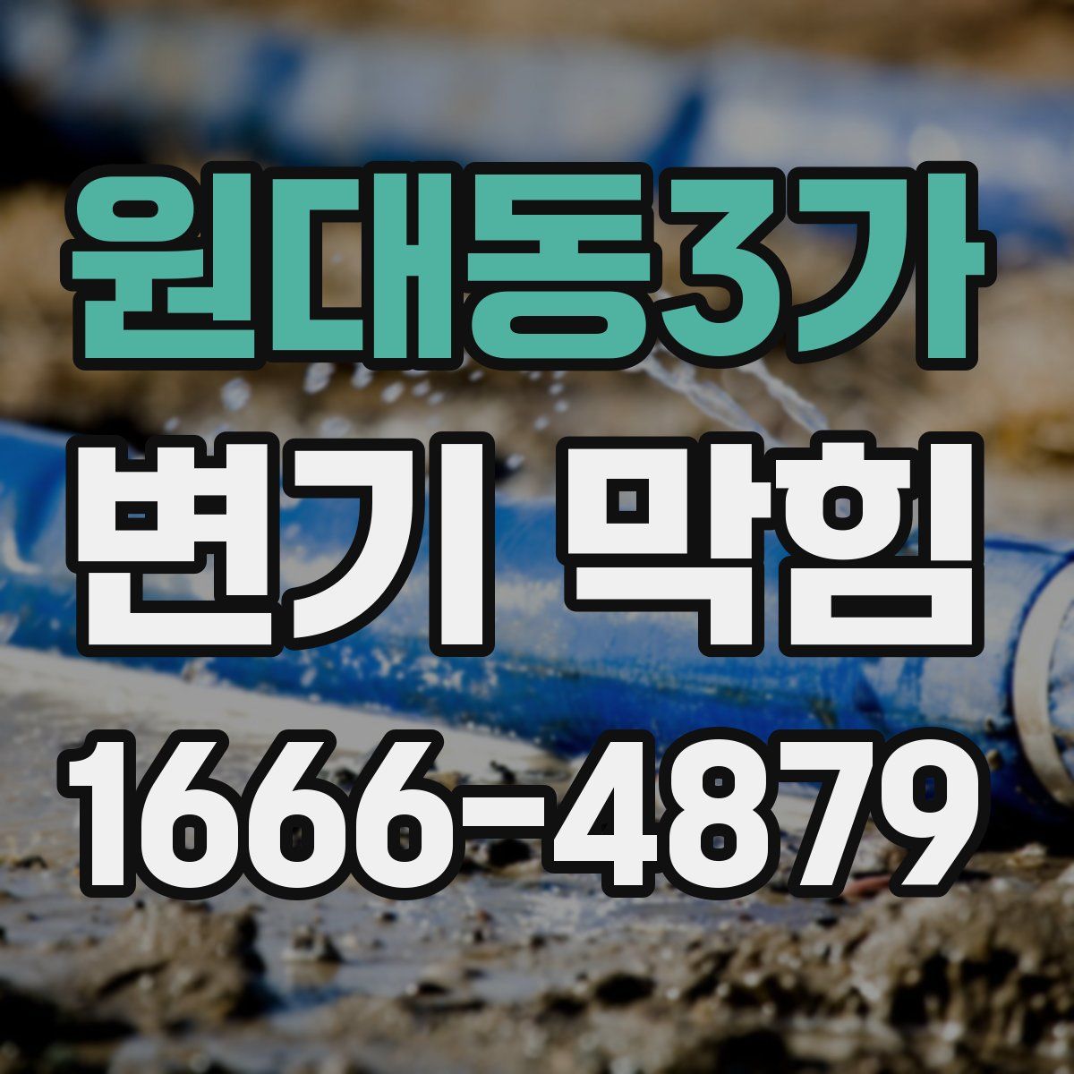 원대동3가 변기 막힘
