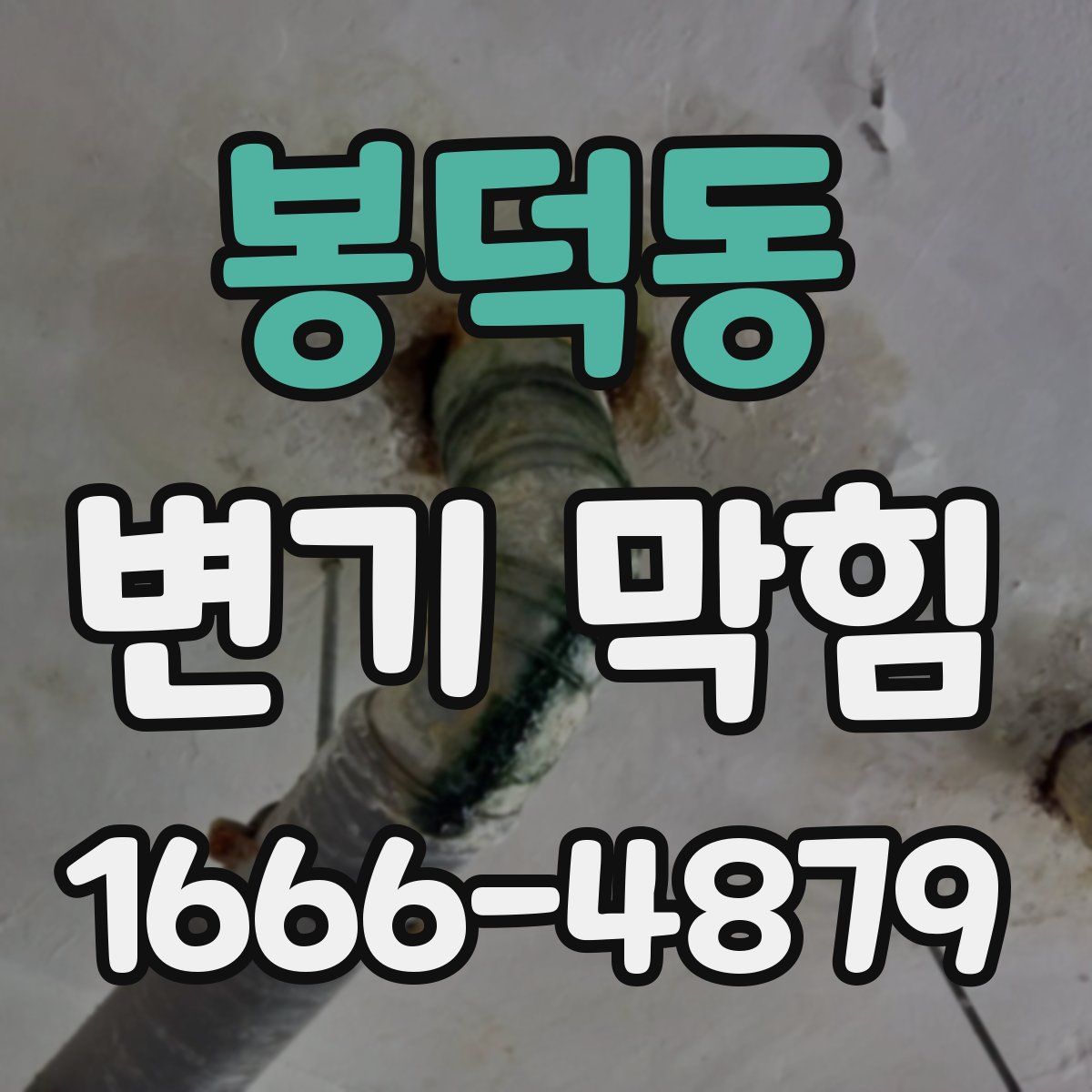 봉덕동 변기 막힘