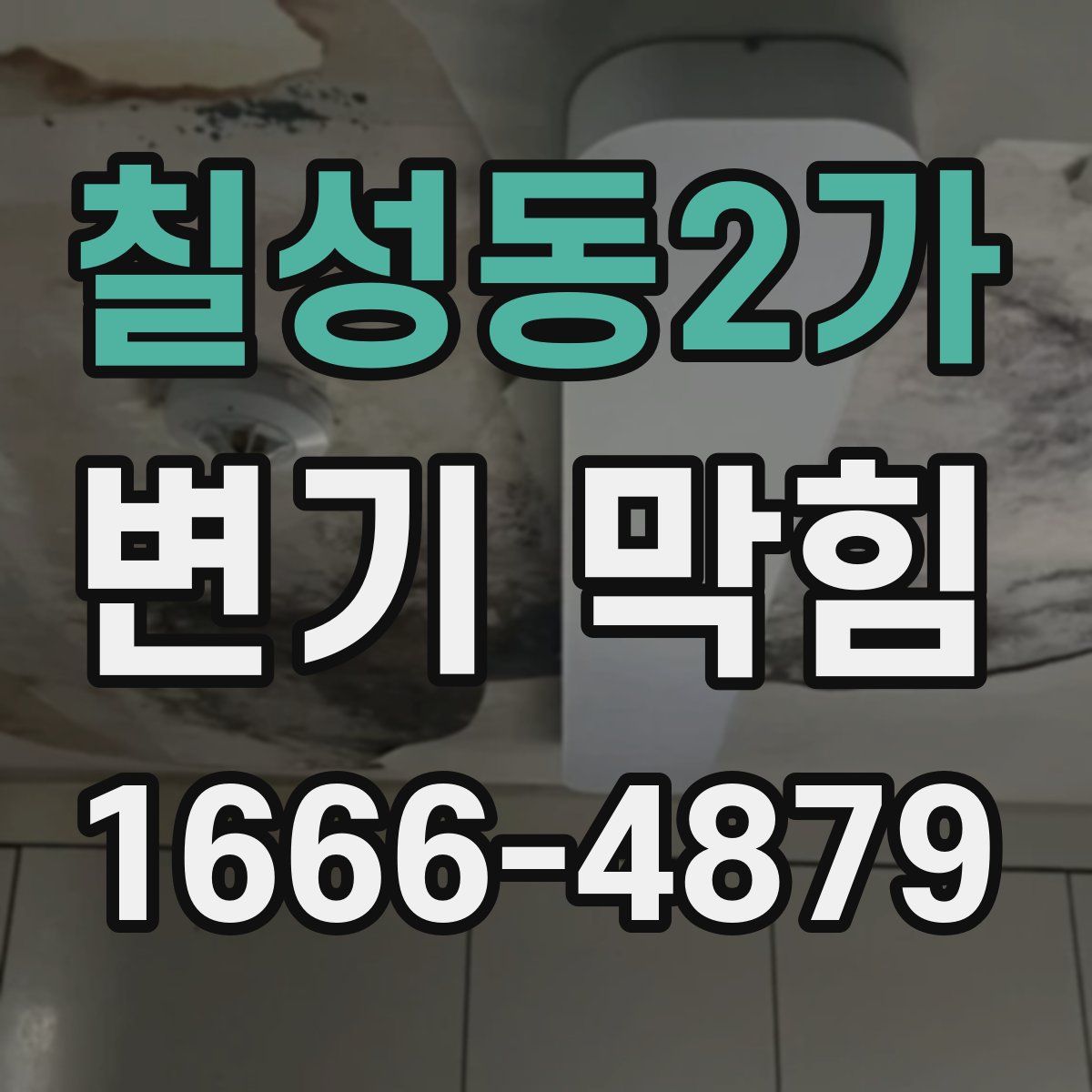 칠성동2가 변기 막힘