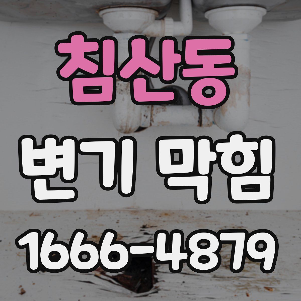 침산동 변기 막힘