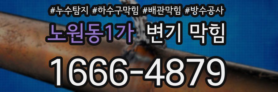 노원동1가 변기 막힘