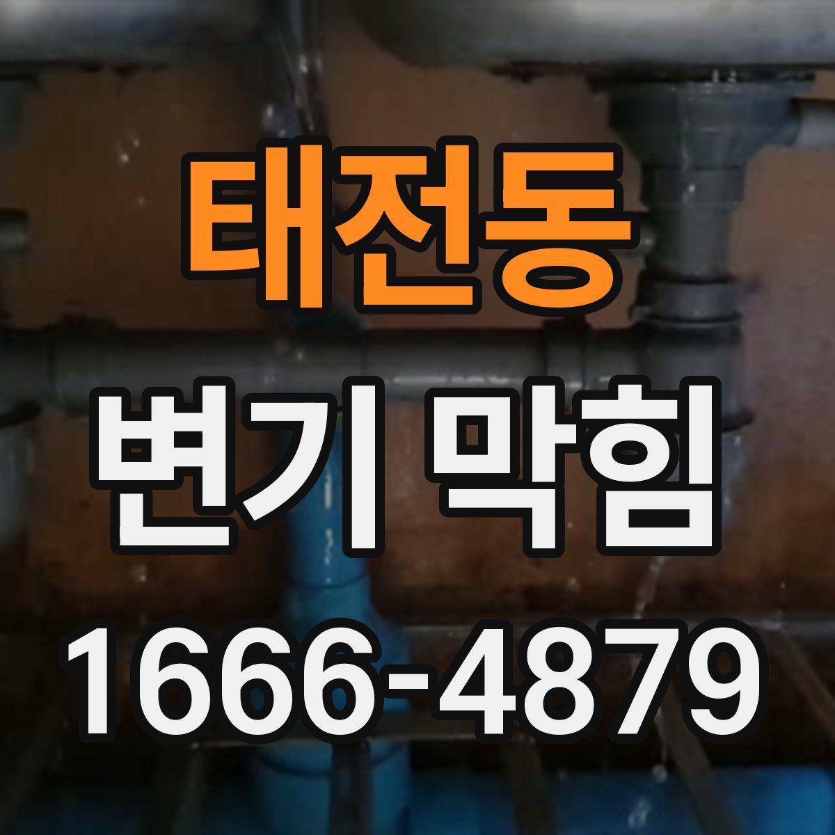 태전동 변기 막힘