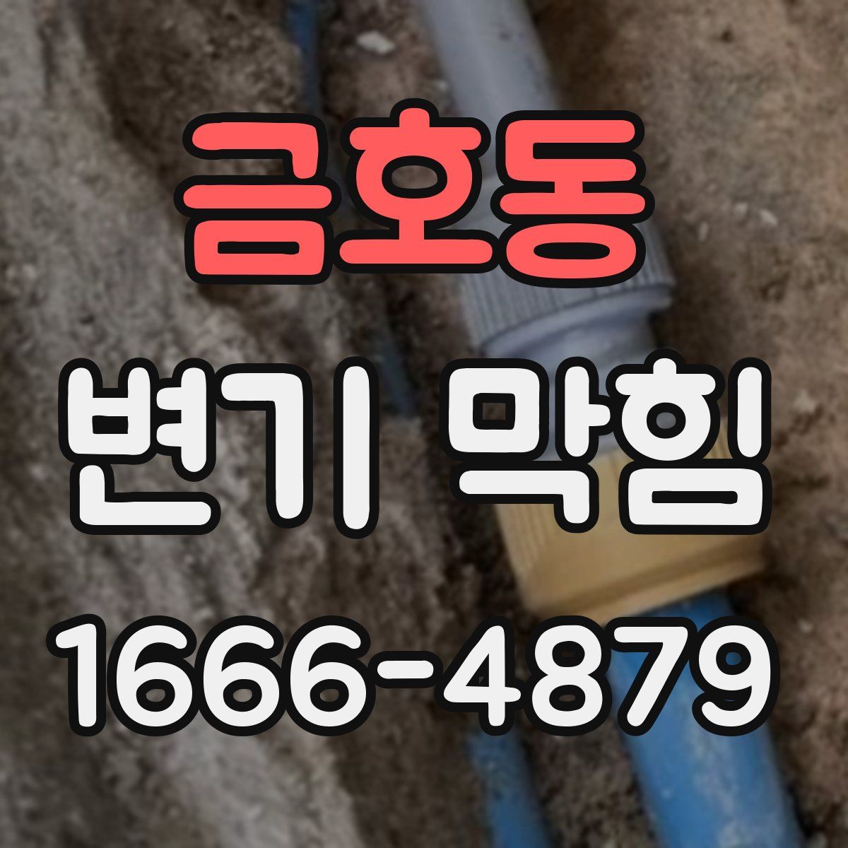금호동 변기 막힘