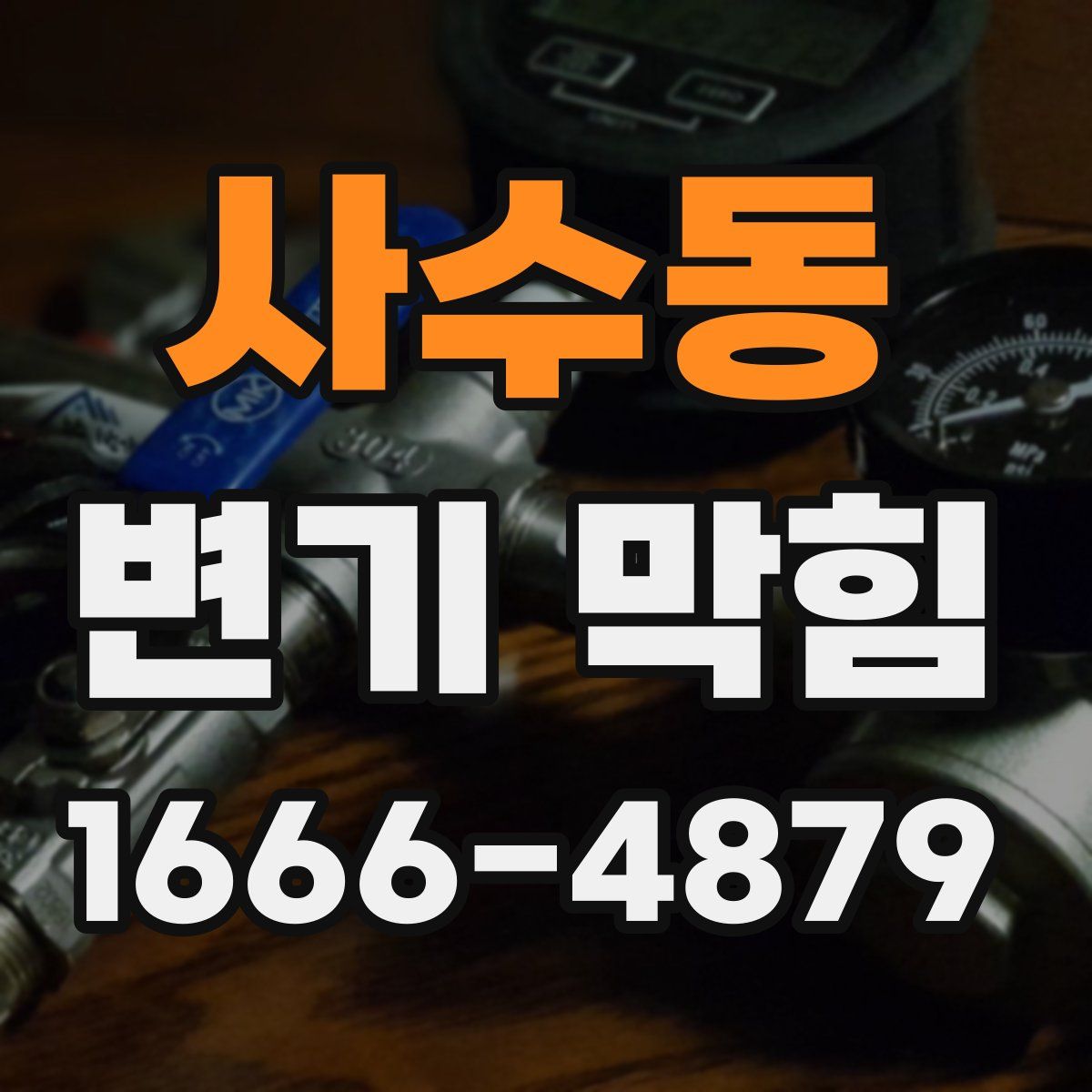사수동 변기 막힘