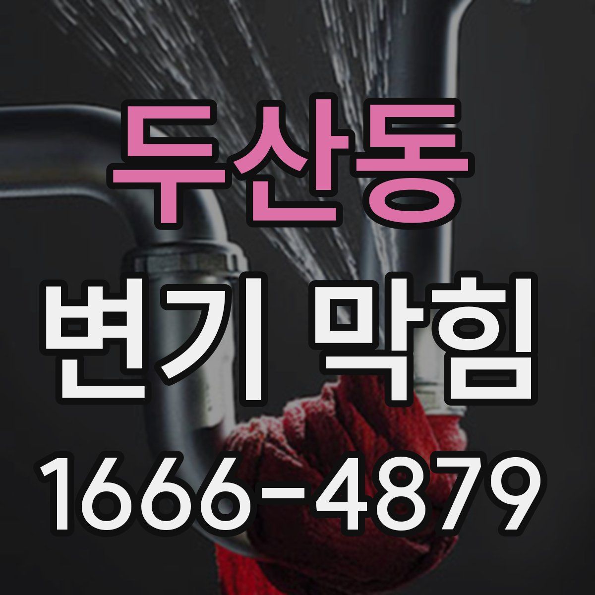 두산동 변기 막힘