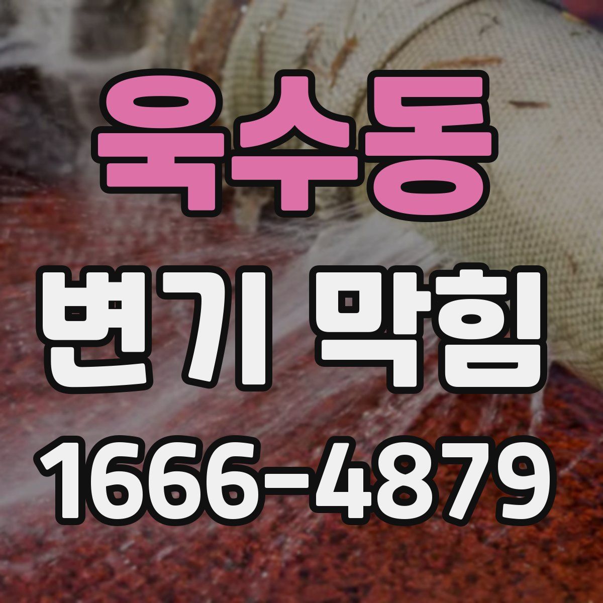 욱수동 변기 막힘