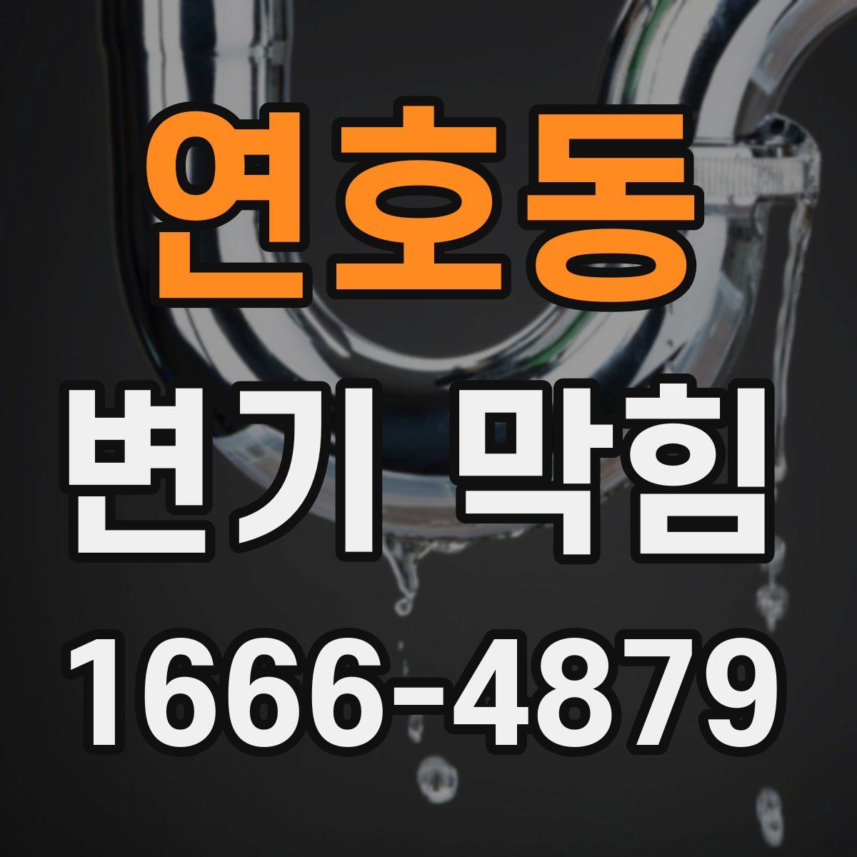 연호동 변기 막힘