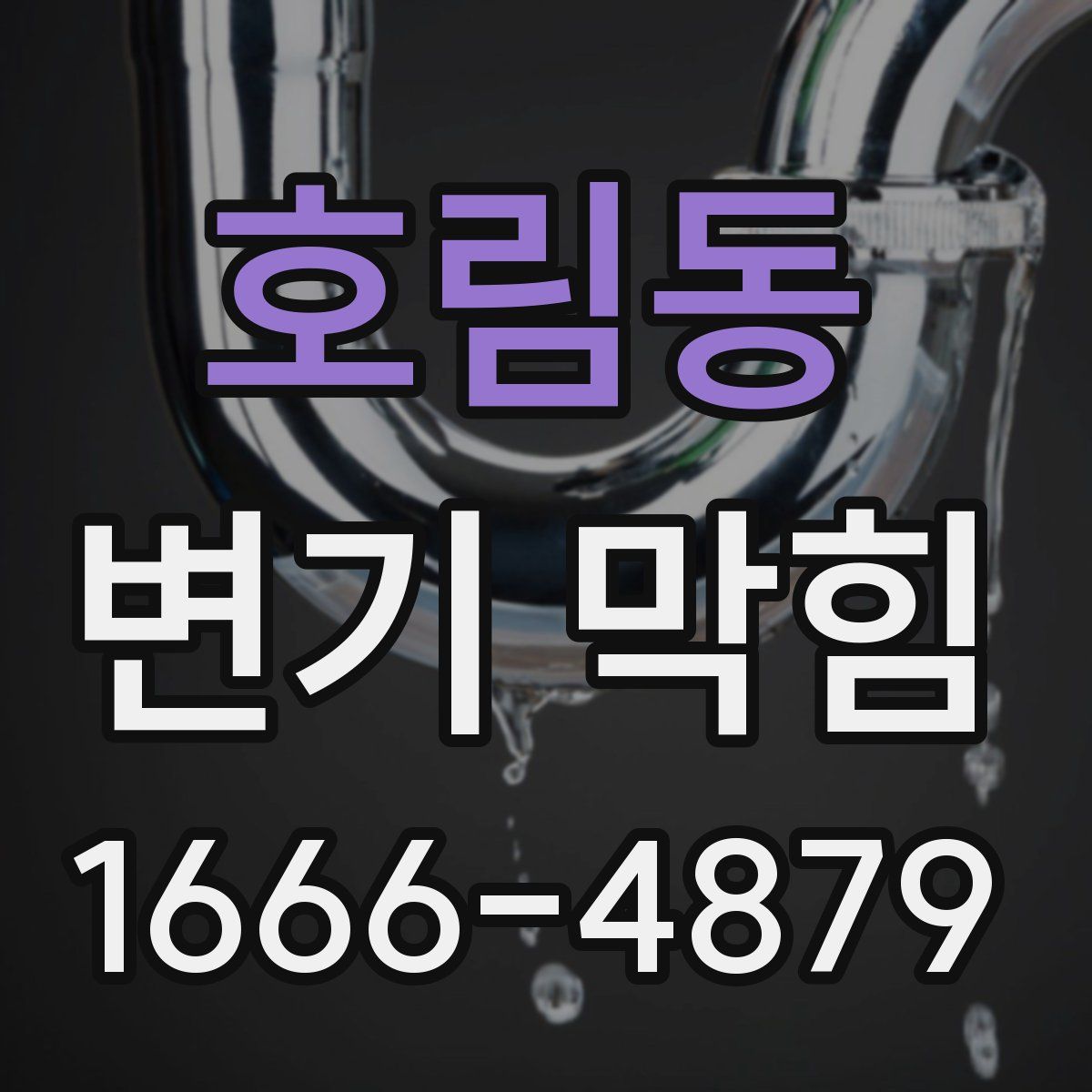 호림동 변기 막힘