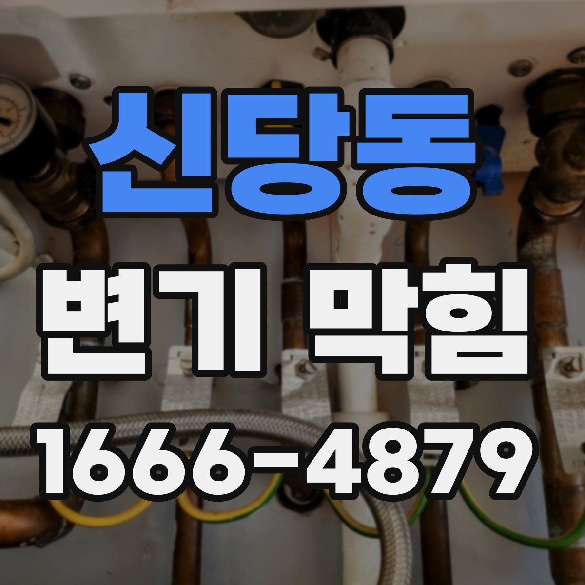 신당동 변기 막힘