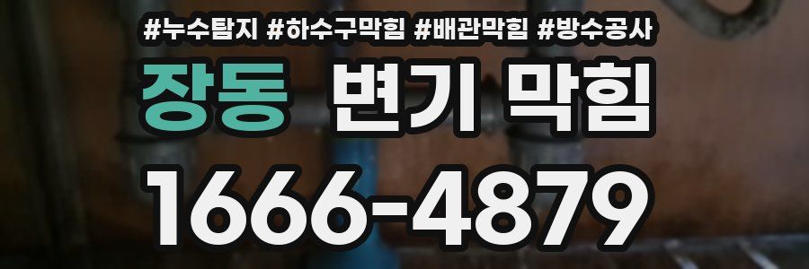 장동 변기 막힘